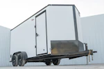 CellTech 7'x16' All-Steel Enclosed Cargo Trailer w/ Rear Ramp Door (C2) Stock #90753 - Thumbnail 3