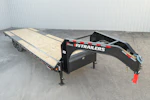 PJ Trailers 28'x102" Gooseneck Low Pro Flatbed Trailer w/ Singles (LS) Stock #90777 - Thumbnail 4