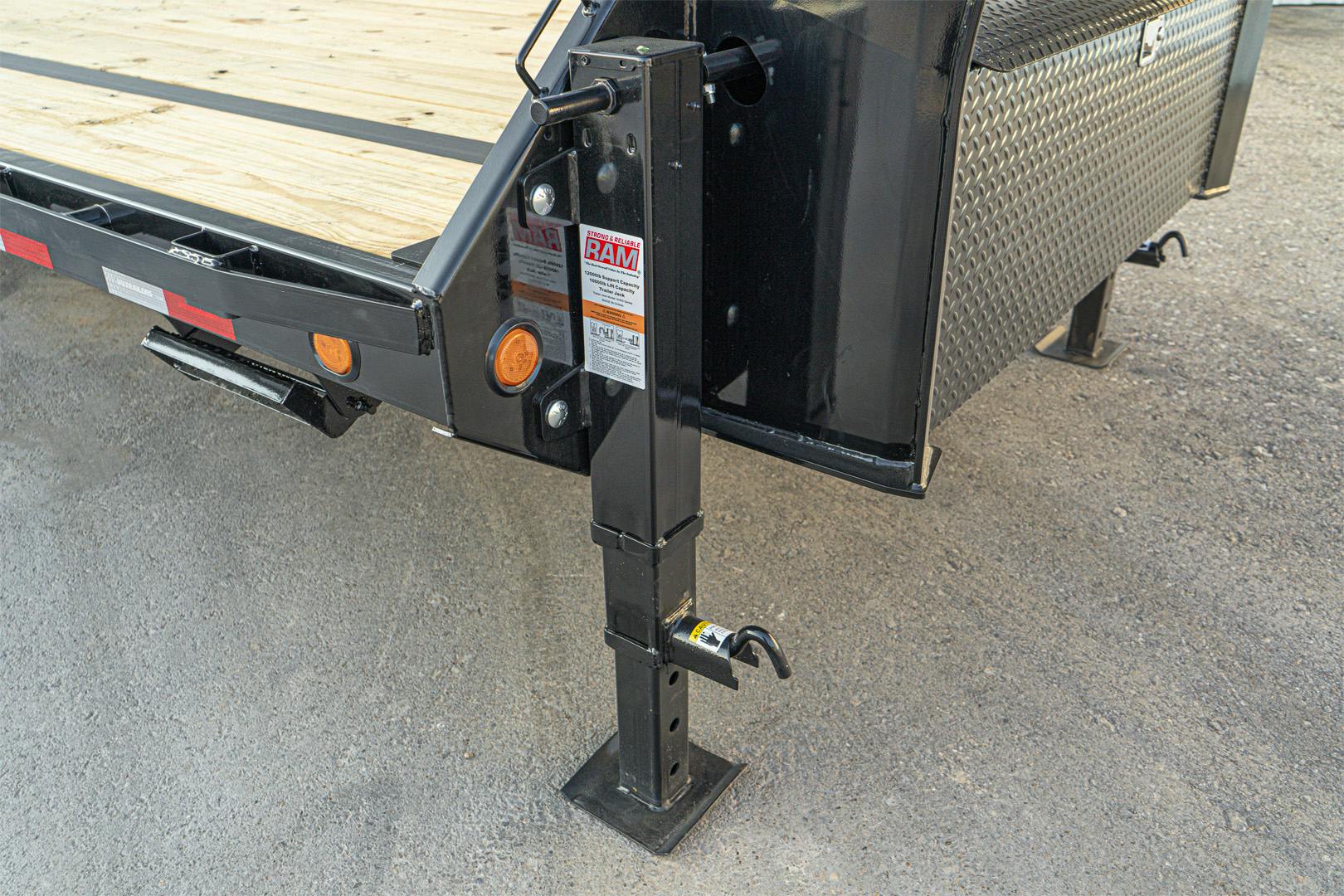 PJ Trailers 28'x102" Gooseneck Low Pro Flatbed Trailer w/ Singles (LS) - Stock #90777 - Image 10 of 20