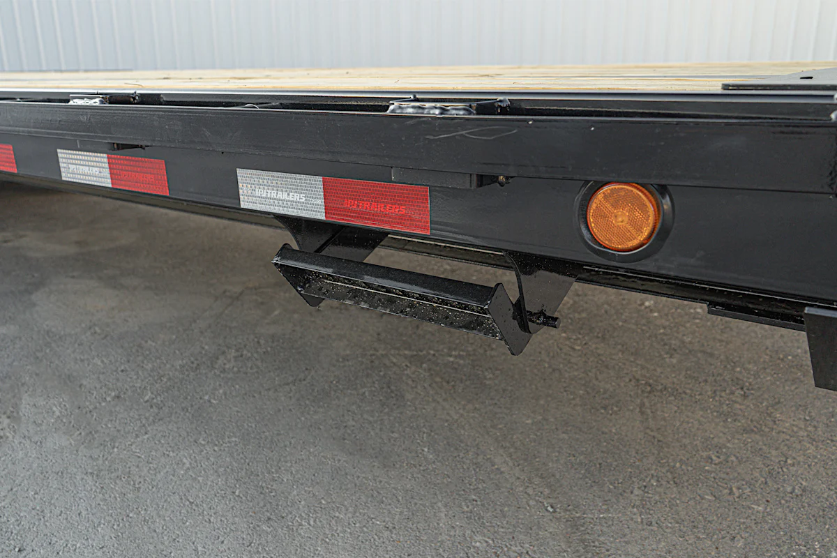 PJ Trailers 28'x102" Gooseneck Low Pro Flatbed Trailer w/ Singles (LS) - Stock #90777 - Image 11 of 20 PJ Trailers 28'x102" Gooseneck Low Pro Flatbed Trailer w/ Singles (LS) - Stock #90777 - Image 11 of 20