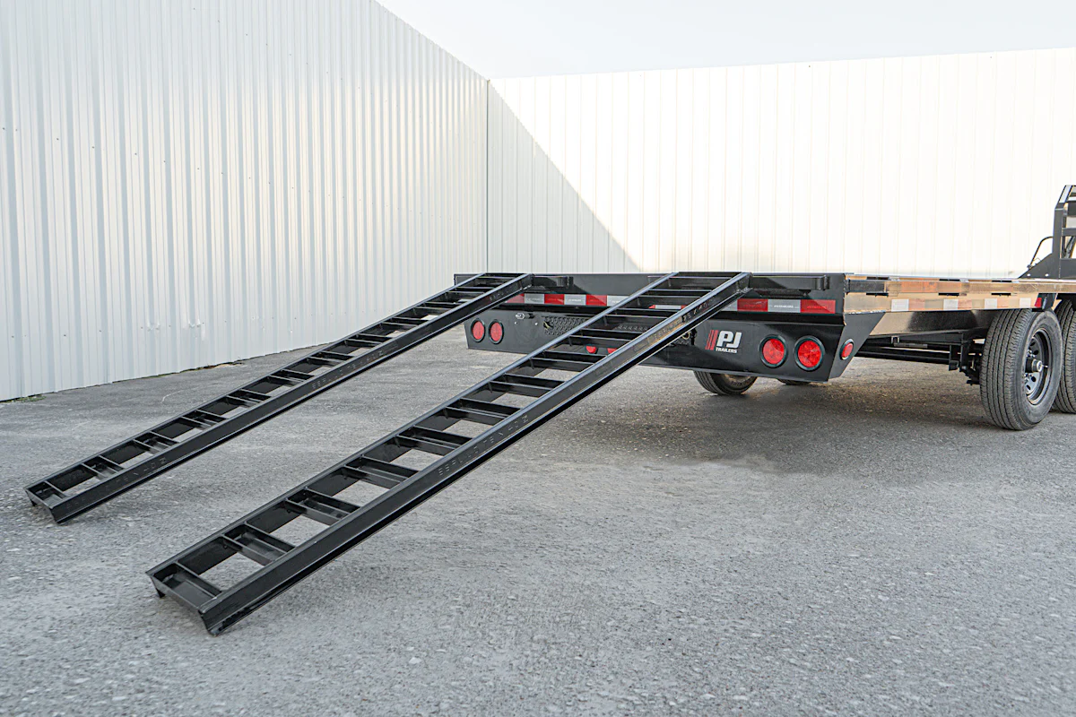 PJ Trailers 28'x102" Gooseneck Low Pro Flatbed Trailer w/ Singles (LS) - Stock #90777 - Image 20 of 20 PJ Trailers 28'x102" Gooseneck Low Pro Flatbed Trailer w/ Singles (LS) - Stock #90777 - Image 20 of 20