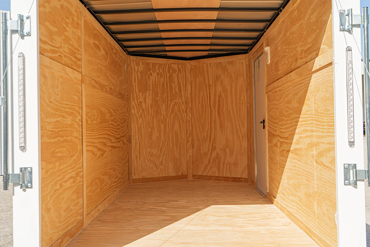 Spartan 6'x12' Enclosed Cargo Trailer w/ Rear Ramp Door (C2) - Stock #90780 - Image 9 of 20 Spartan 6'x12' Enclosed Cargo Trailer w/ Rear Ramp Door (C2) - Stock #90780 - Image 9 of 20