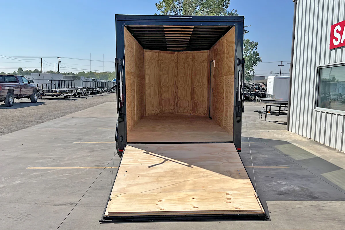 Spartan 7'x16' Enclosed Cargo Trailer w/ Rear Ramp Door (C2) - Stock #90782 - Image 2 of 2 Spartan 7'x16' Enclosed Cargo Trailer w/ Rear Ramp Door (C2) - Stock #90782 - Image 2 of 2