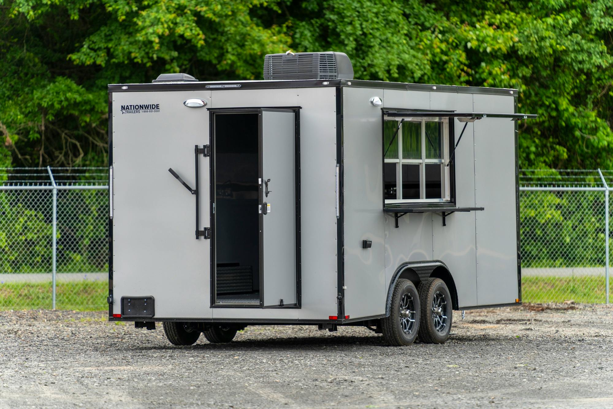 Spartan 8.5'x16' Concession Trailer (CC) - Stock #90827 - Image 4 of 10