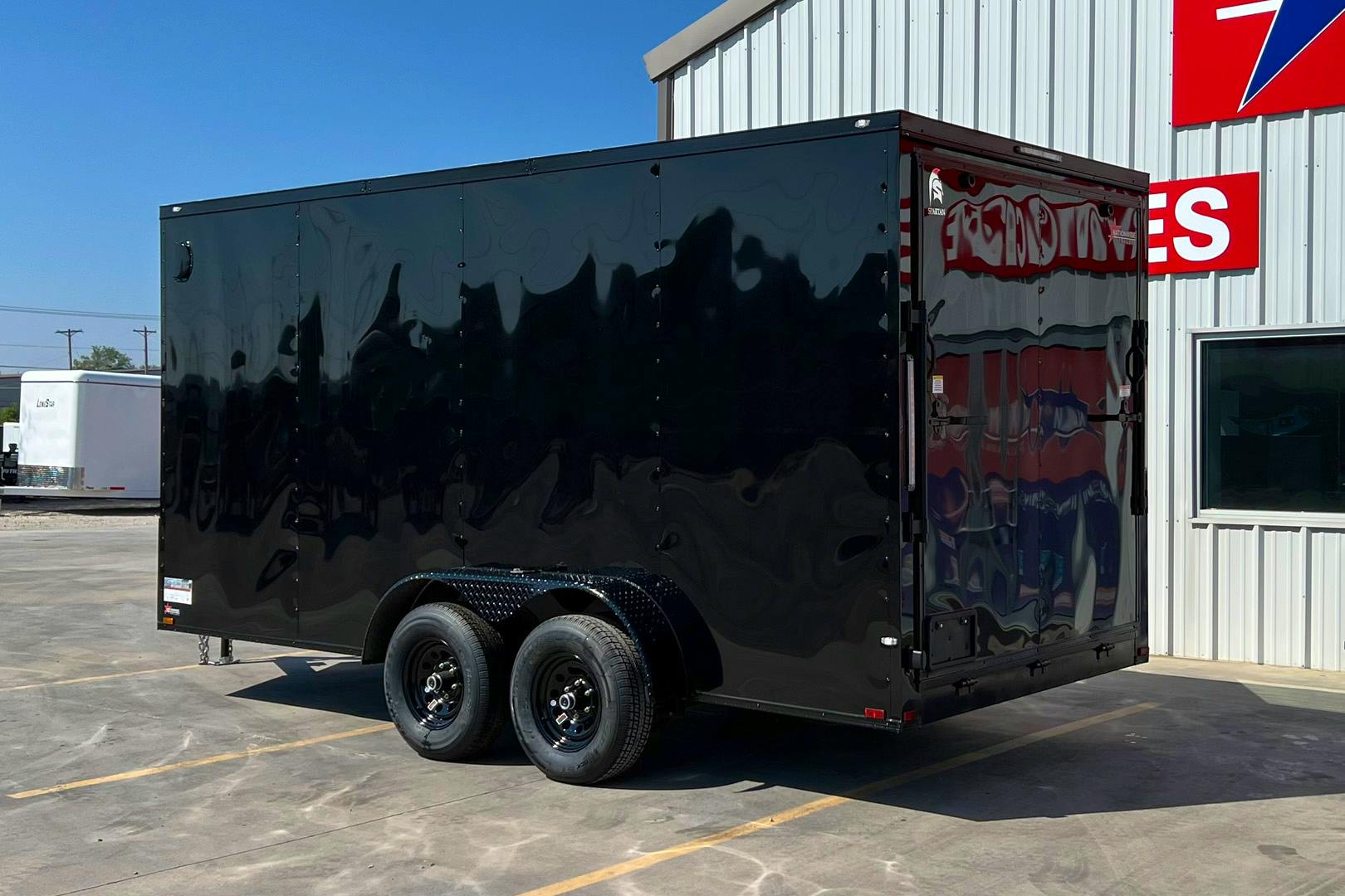 Spartan 7'x14' Enclosed Cargo Trailer w/ Rear Ramp Door (C2) - Stock #90830 - Image 5 of 6