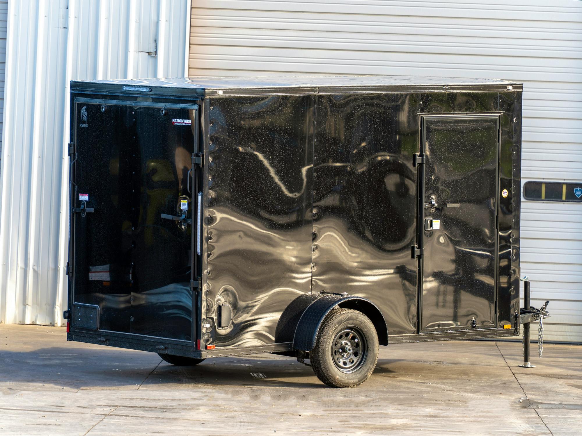 Spartan 6'x12' Enclosed Cargo Trailer w/ Rear Ramp Door (C2) - Stock #90840 - Image 2 of 3
