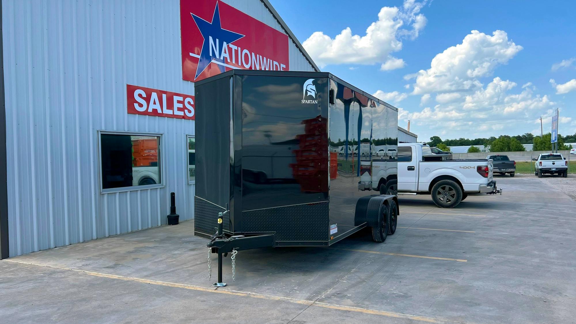Spartan 7'x16' Enclosed Cargo Trailer w/ Rear Ramp Door (C2) - Stock #90843 - Image 6 of 9