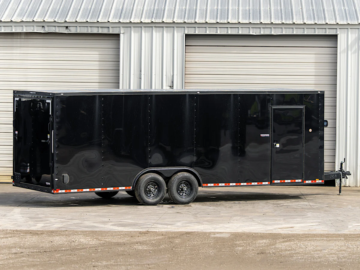 Spartan 8.5'x24' Enclosed Cargo Trailer w/ Rear Ramp Door (C2) - Stock #90844 - Image 2 of 2 Spartan 8.5'x24' Enclosed Cargo Trailer w/ Rear Ramp Door (C2) - Stock #90844 - Image 2 of 2