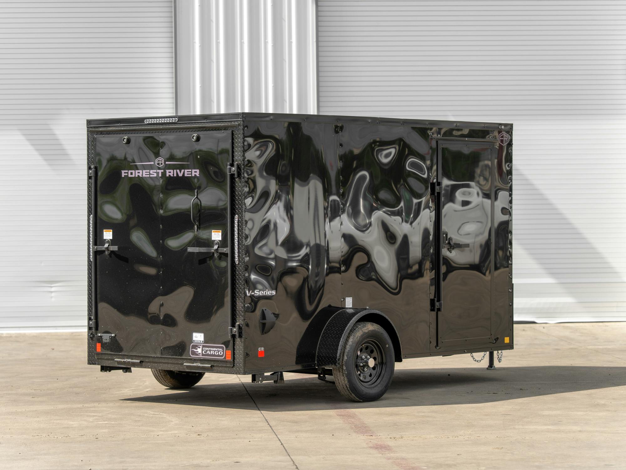 Continental Cargo 6'x12' Enclosed Cargo Trailer w/ Rear Ramp Door (V-Series) - Stock #90851 - Image 2 of 4