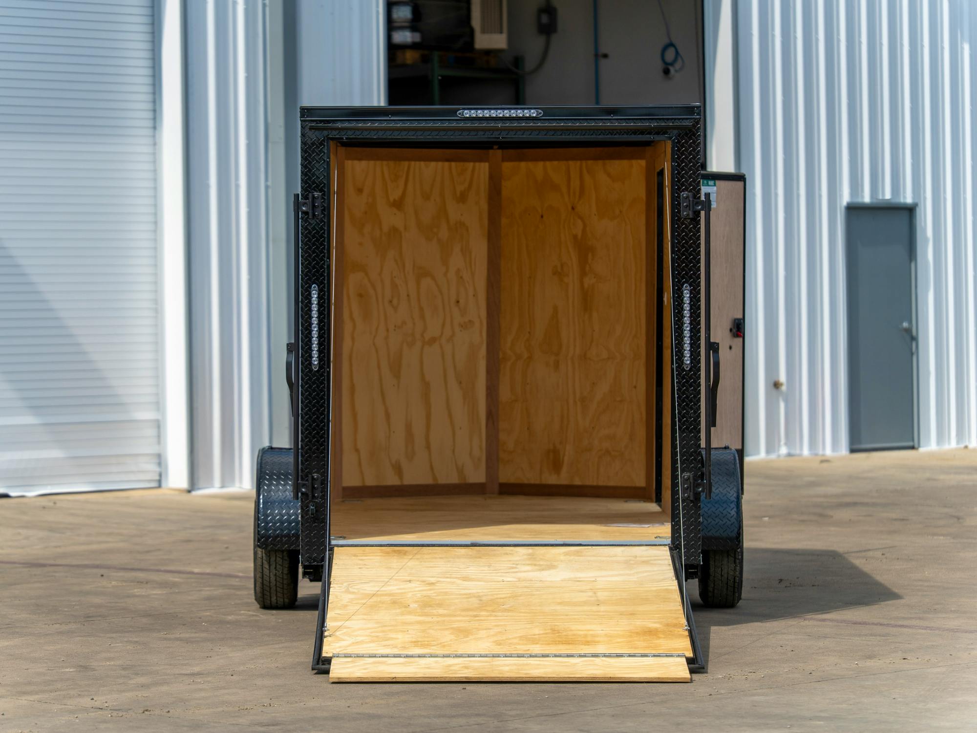 Continental Cargo 6'x12' Enclosed Cargo Trailer w/ Rear Ramp Door (V-Series) - Stock #90851 - Image 4 of 4