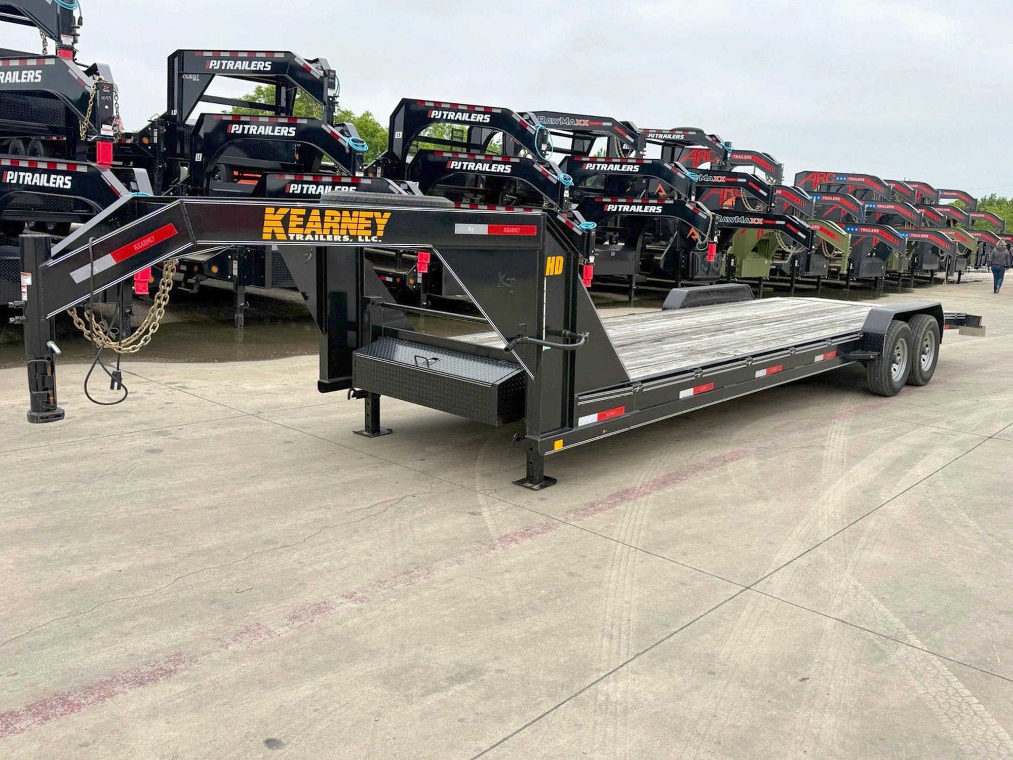 Kearney USED 24'x83" Gooseneck Equipment Trailer - Stock #90854 - Image 1 of 1
