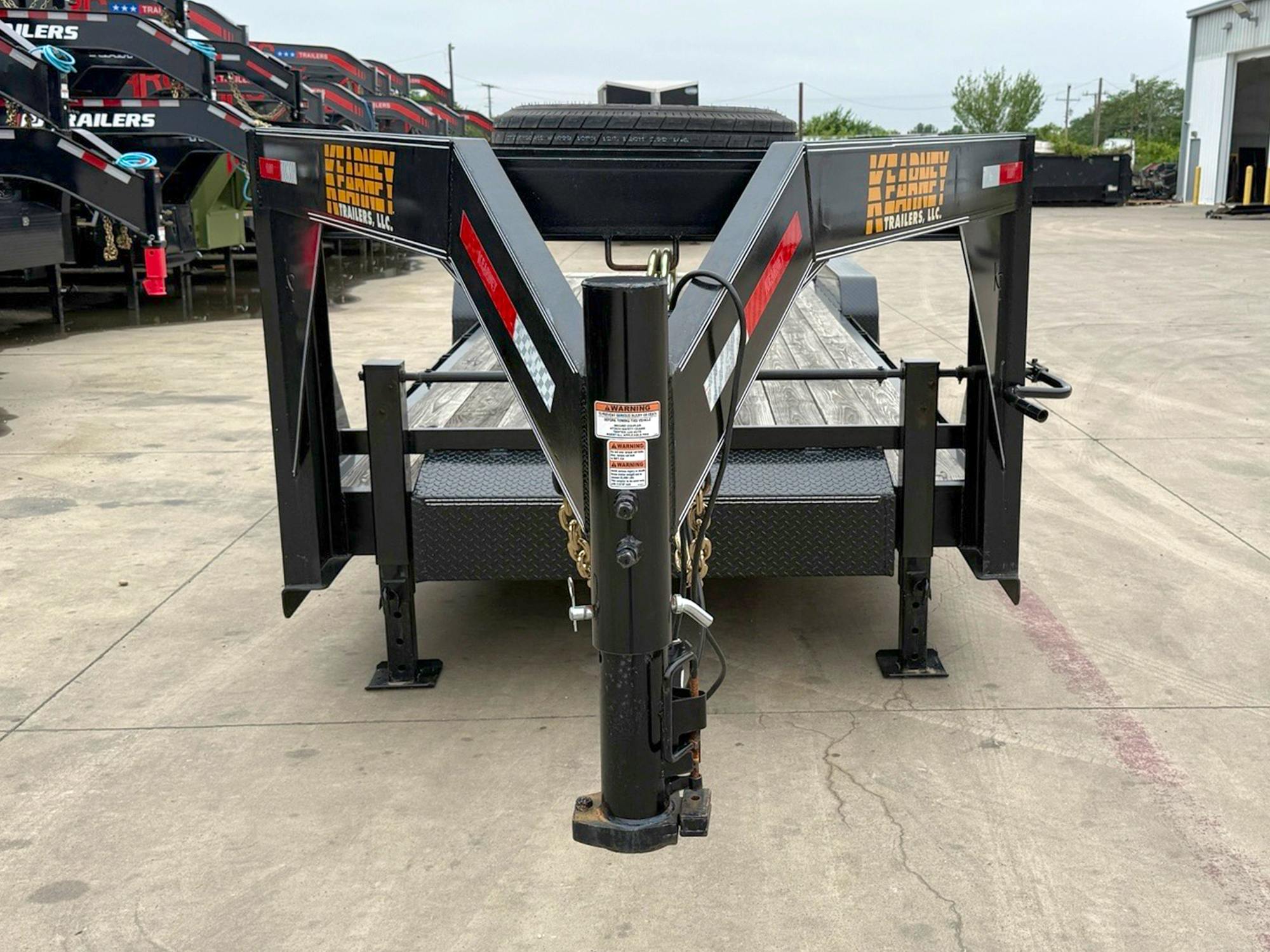 Kearney USED 24'x83" Gooseneck Equipment Trailer - Stock #90854 - Image 2 of 5