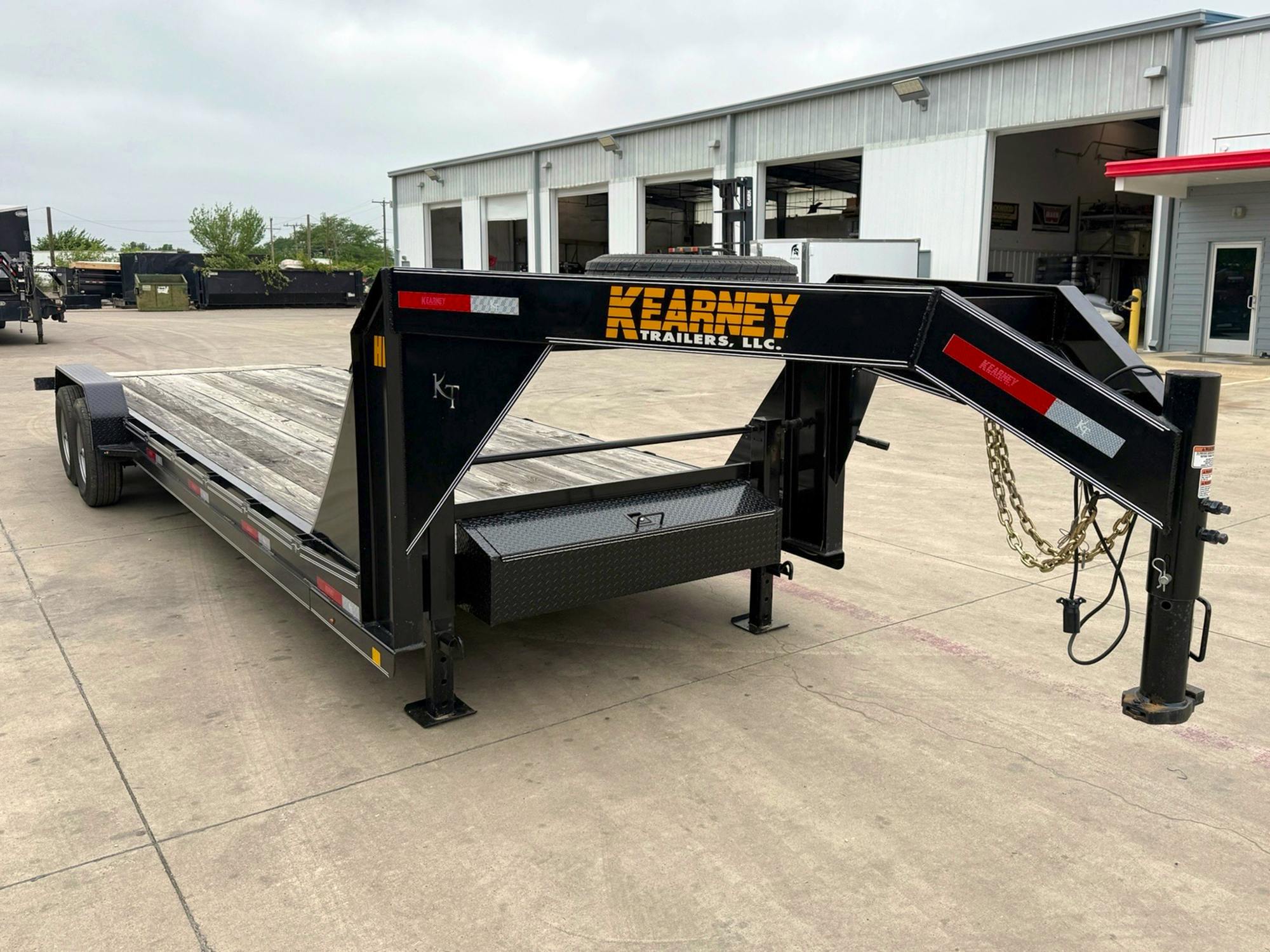 Kearney USED 24'x83" Gooseneck Equipment Trailer - Stock #90854 - Image 3 of 5