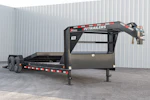 PJ Trailers 24'x82" Gooseneck 6" Channel Equipment Gravity Tilt Trailer (T6) Stock #90863 - Thumbnail 4