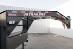 PJ Trailers 24'x82" Gooseneck 6" Channel Equipment Gravity Tilt Trailer (T6) Stock #90863 - Thumbnail 9