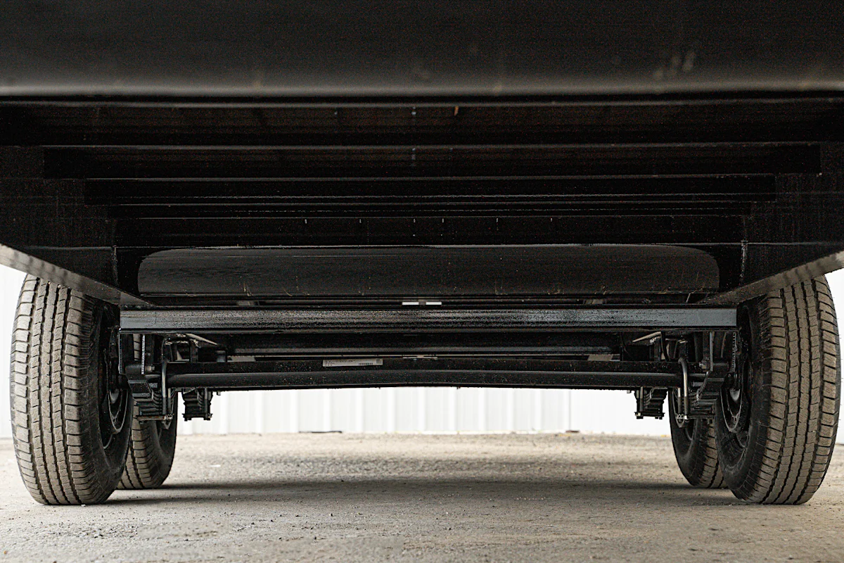PJ Trailers 32'x102" Gooseneck Low Pro Flatbed Trailer w/ Singles (LS) - Stock #90866 - Image 10 of 16 PJ Trailers 32'x102" Gooseneck Low Pro Flatbed Trailer w/ Singles (LS) - Stock #90866 - Image 10 of 16