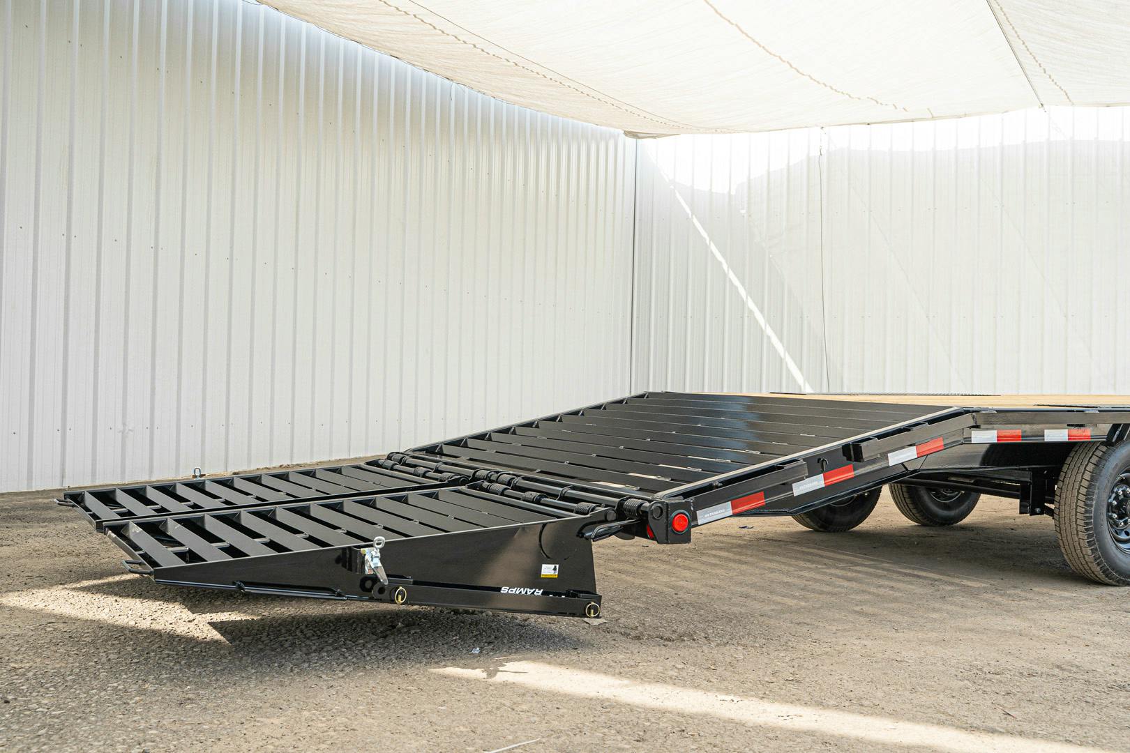PJ Trailers 32'x102" Gooseneck Low Pro Flatbed Trailer w/ Singles (LS) - Stock #90866 - Image 14 of 16