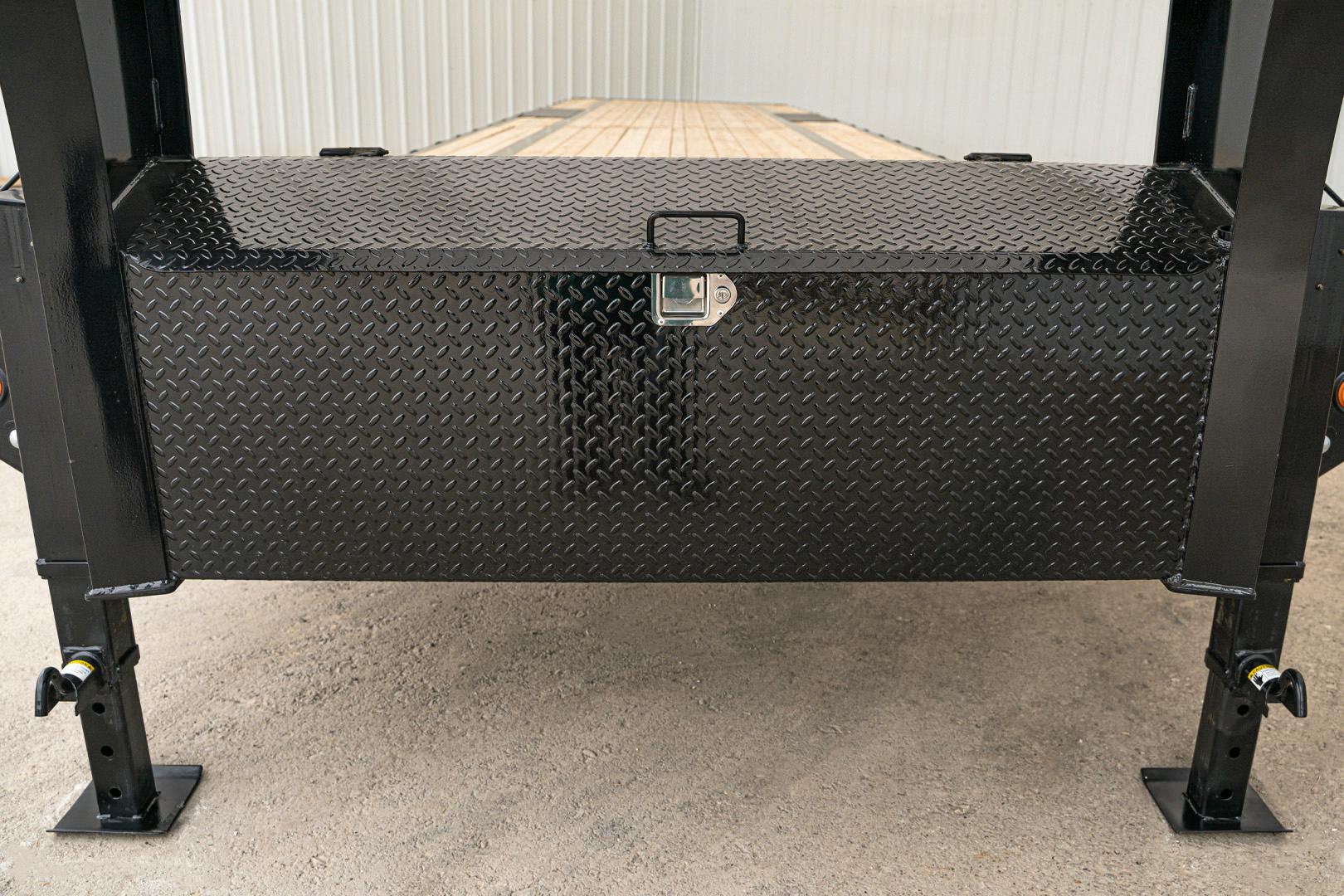 PJ Trailers 40'x102" 18k Gooseneck Flatbed Trailer w/ Singles (LX) - Stock #90902 - Image 7 of 17