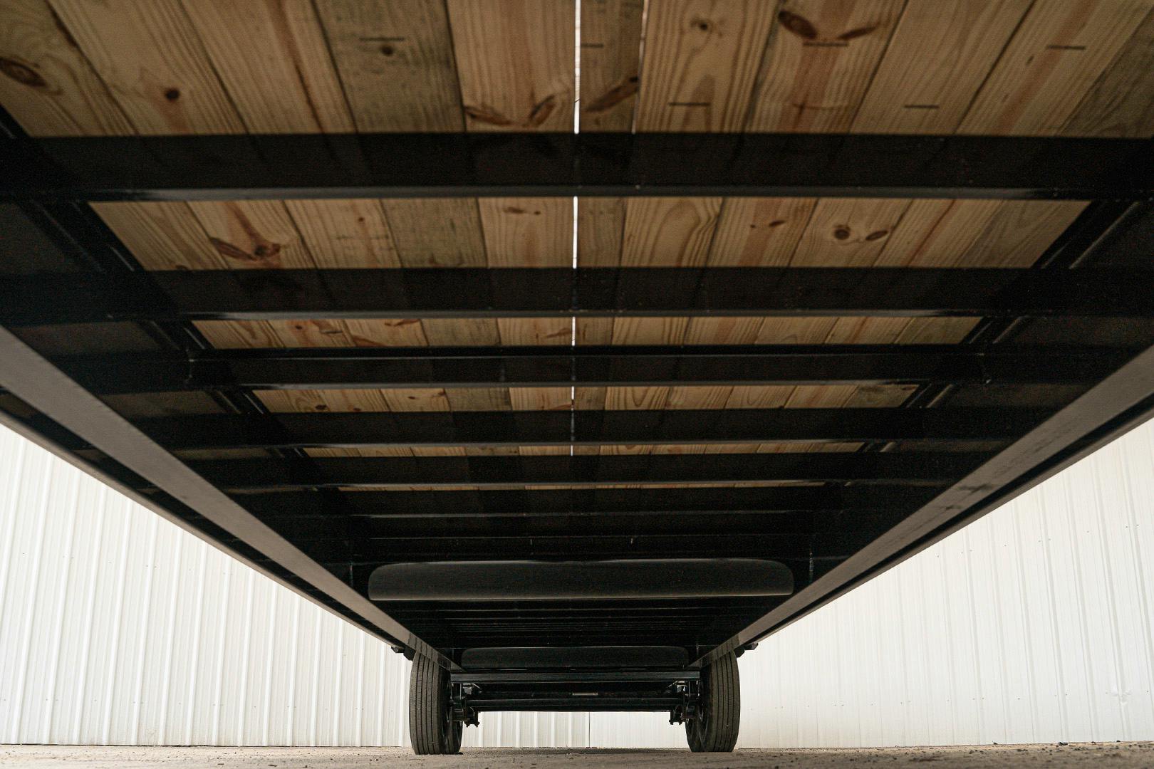 PJ Trailers 40'x102" 18k Gooseneck Flatbed Trailer w/ Singles (LX) - Stock #90902 - Image 10 of 17