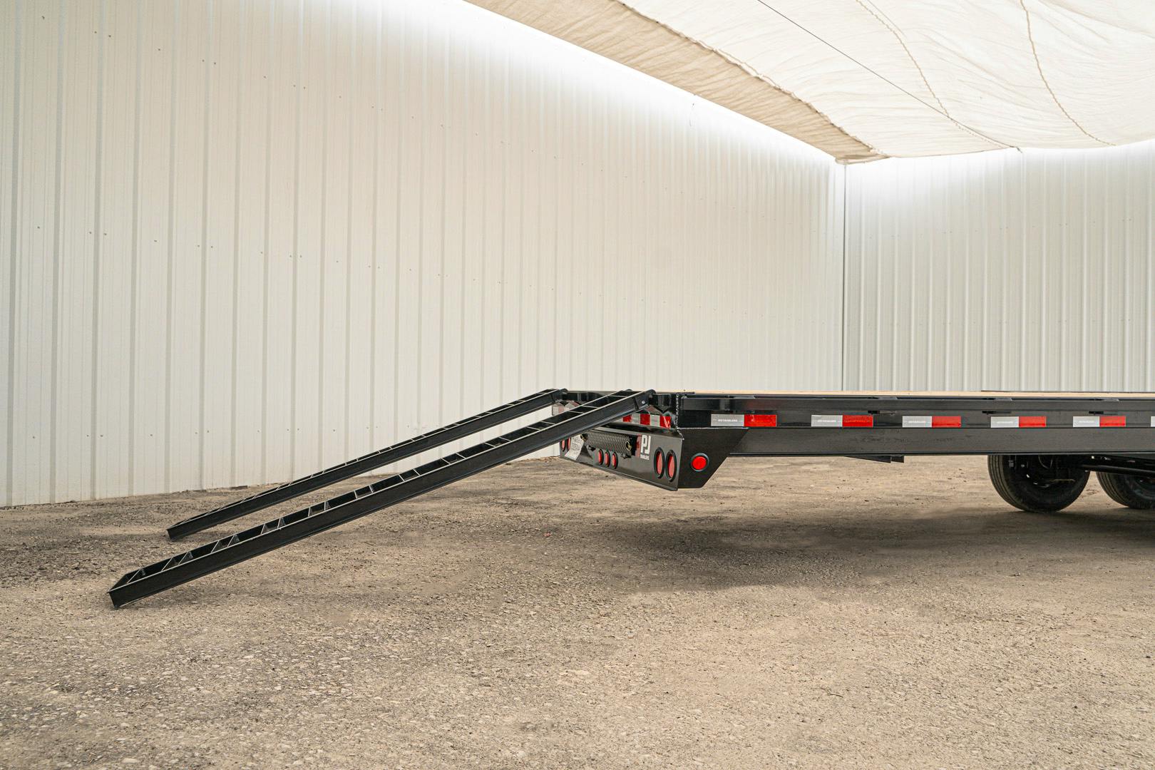 PJ Trailers 40'x102" 18k Gooseneck Flatbed Trailer w/ Singles (LX) - Stock #90902 - Image 15 of 17