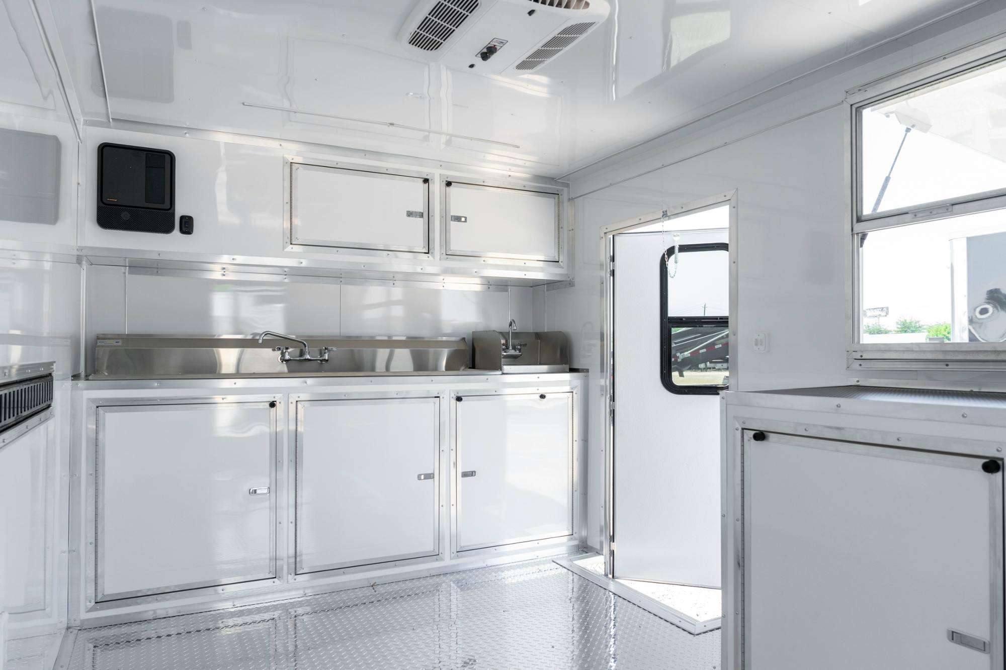 Spartan 8.5'x24' BBQ Concession Trailer (CC) - Stock #90905 - Image 10 of 11