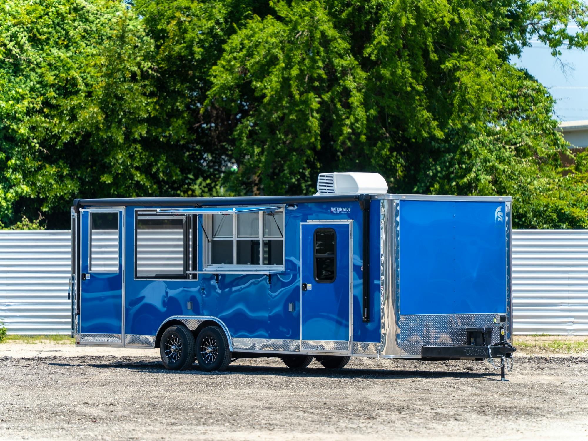Spartan 8.5'x24' BBQ Concession Trailer (CC) - Stock #90905 - Image 2 of 11