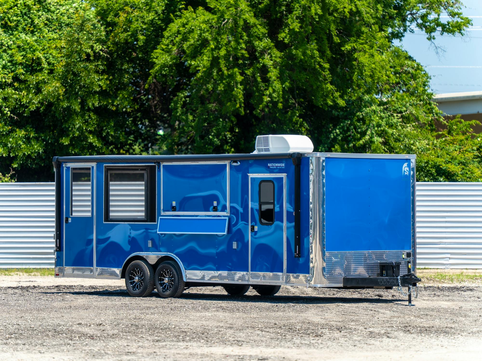 Spartan 8.5'x24' BBQ Concession Trailer (CC) - Stock #90905 - Image 3 of 11