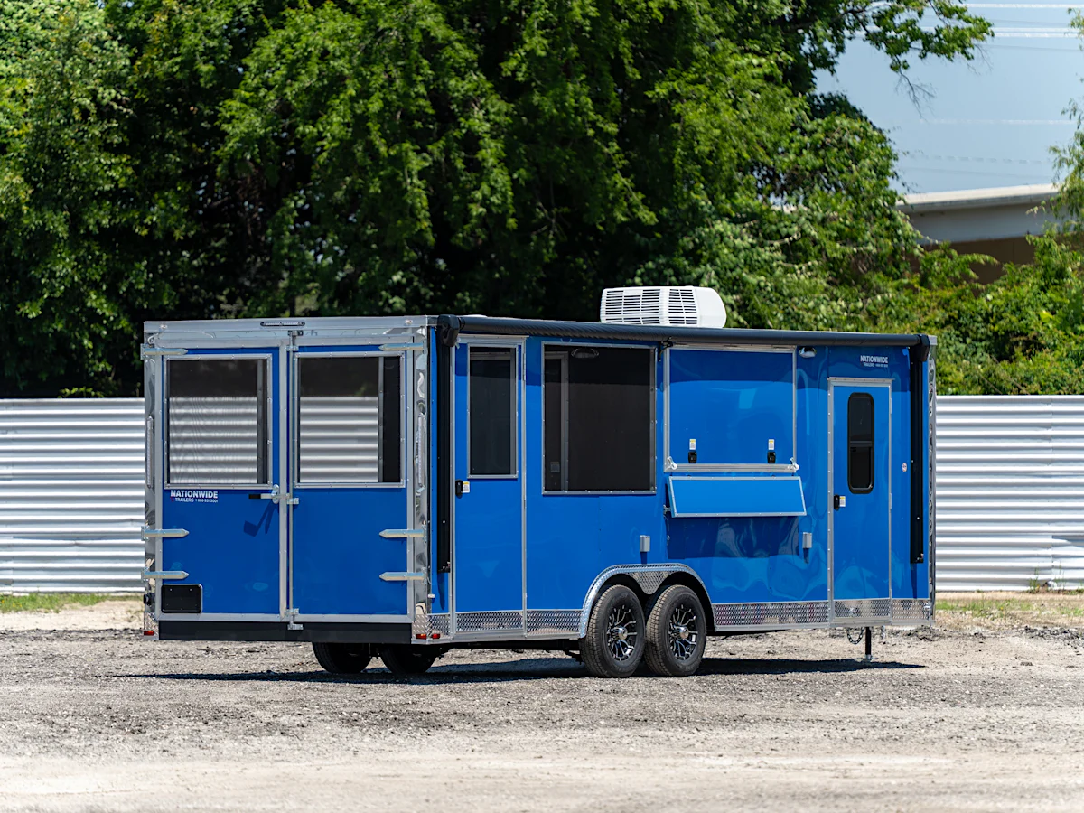 Spartan 8.5'x24' BBQ Concession Trailer (CC) - Stock #90905 - Image 4 of 11 Spartan 8.5'x24' BBQ Concession Trailer (CC) - Stock #90905 - Image 4 of 11
