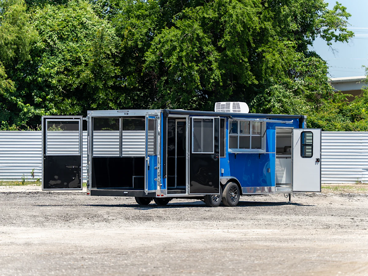 Spartan 8.5'x24' BBQ Concession Trailer (CC) - Stock #90905 - Image 5 of 11 Spartan 8.5'x24' BBQ Concession Trailer (CC) - Stock #90905 - Image 5 of 11