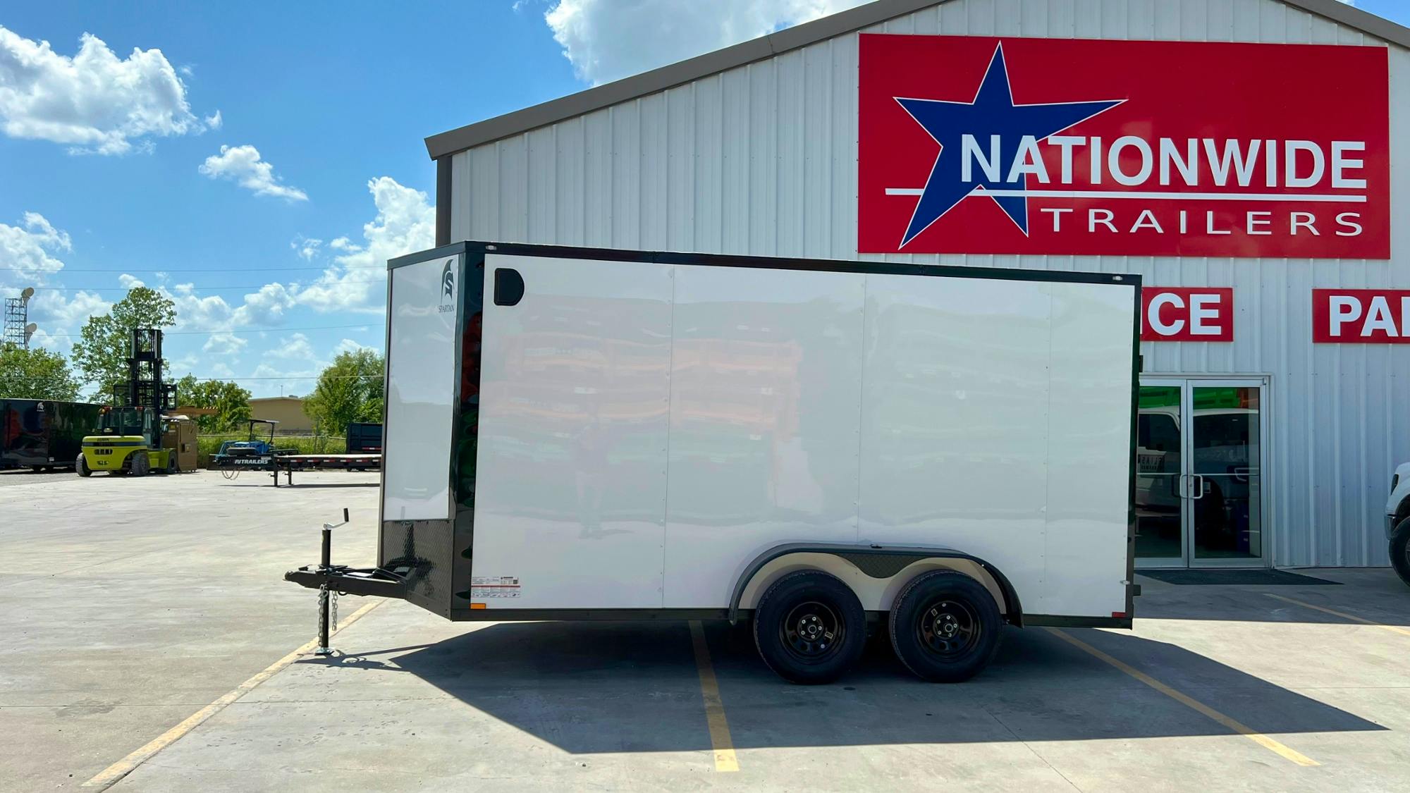Spartan 7'x16' Enclosed Cargo Trailer w/ Rear Ramp Door (C2) - Stock #90937 - Image 7 of 9