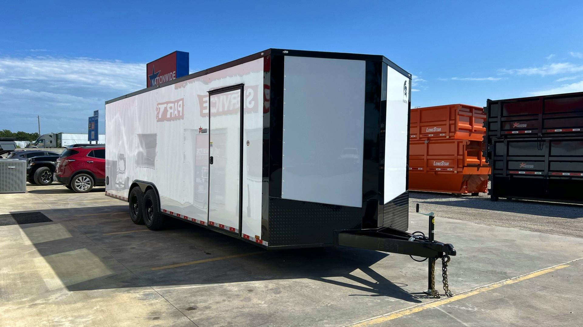 Spartan 8.5'x24' Enclosed Cargo Trailer w/ Rear Ramp Door (C2) - Stock #90943 - Image 2 of 6