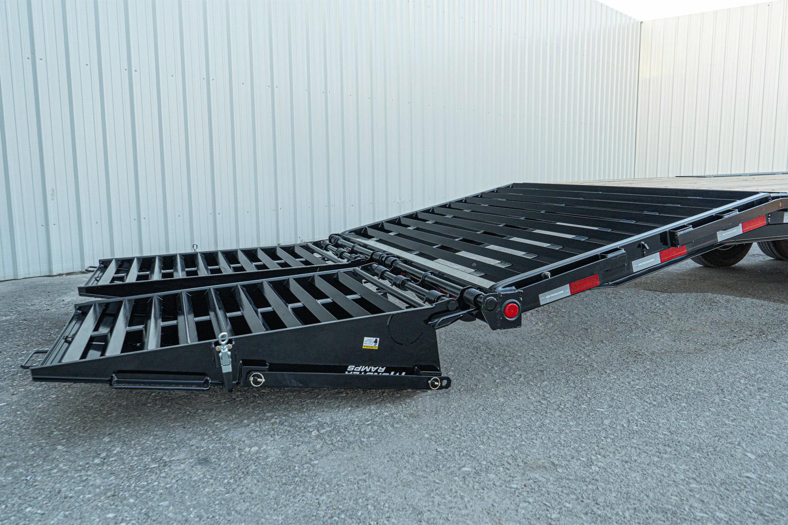 PJ Trailers 40'x102" 18k Gooseneck Flatbed Trailer w/ Singles (LX) - Stock #90945 - Image 27 of 27