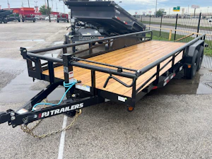 PJ Trailers 20'x83" Angle Pipetop Equipment Trailer (P8)