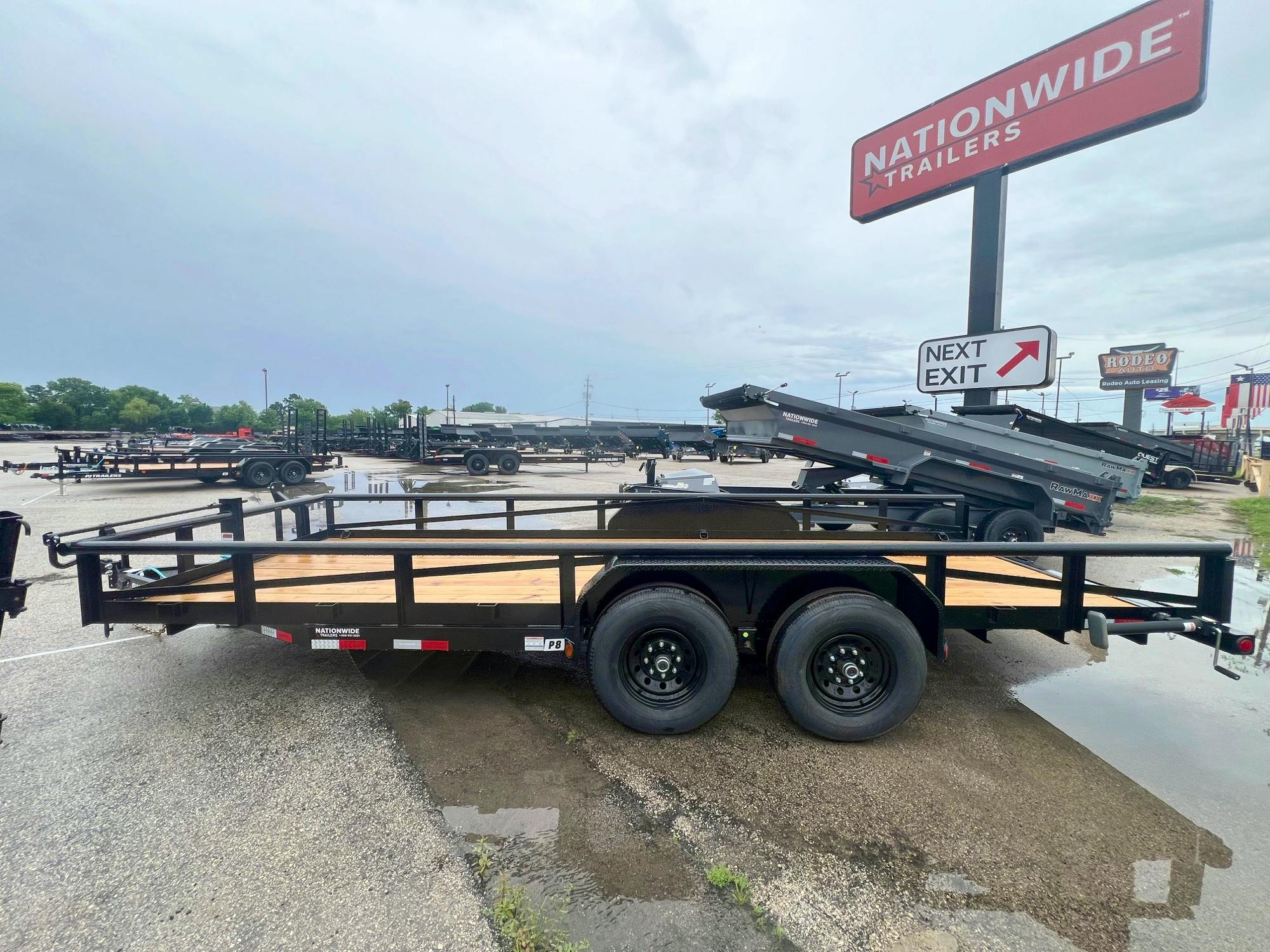 PJ Trailers 20'x83" Angle Pipetop Equipment Trailer (P8) - Stock #90949 - Image 4 of 5