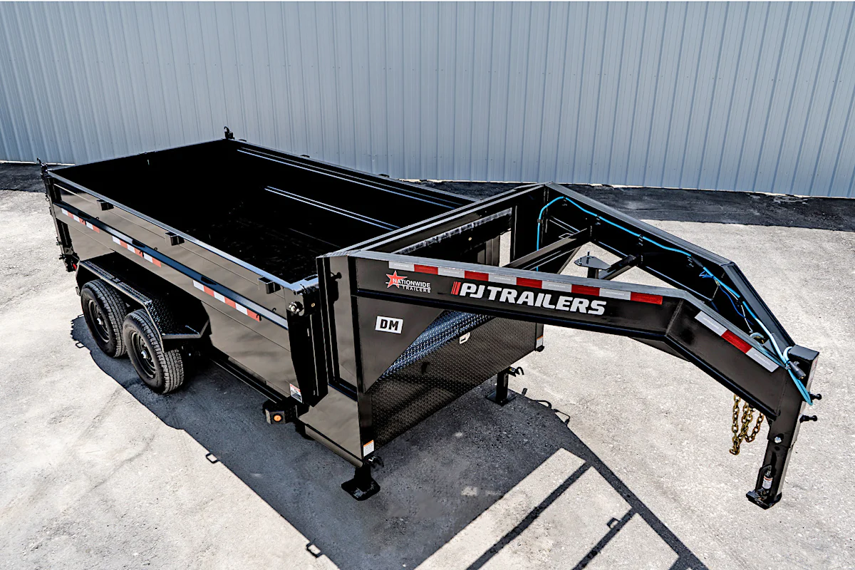 PJ Trailers 14'x83" Low Pro High Side Dump Trailer w/ 3' Sides (DM) - Stock #90953 - Image 7 of 35 PJ Trailers 14'x83" Low Pro High Side Dump Trailer w/ 3' Sides (DM) - Stock #90953 - Image 7 of 35