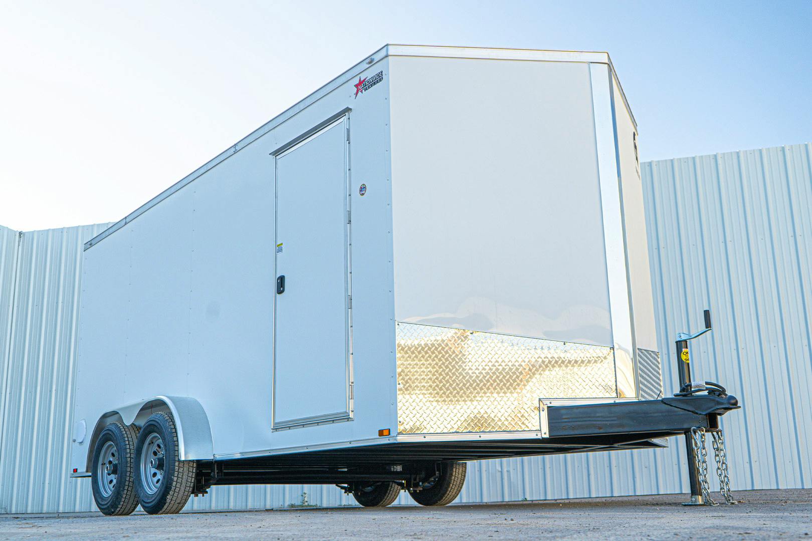 Spartan 7'x16' Enclosed Cargo Trailer w/ Rear Ramp Door (C2) - Stock #90962 - Image 3 of 19
