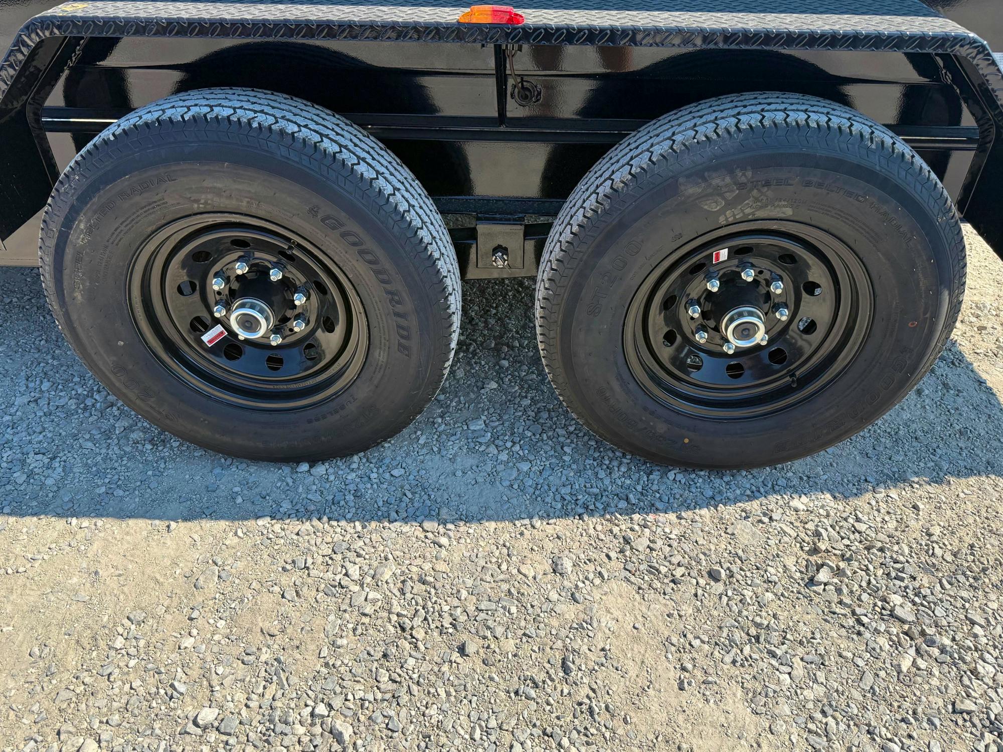 PJ Trailers 14'x83" Channel Dump Trailer (D7) - Stock #90967 - Image 6 of 7
