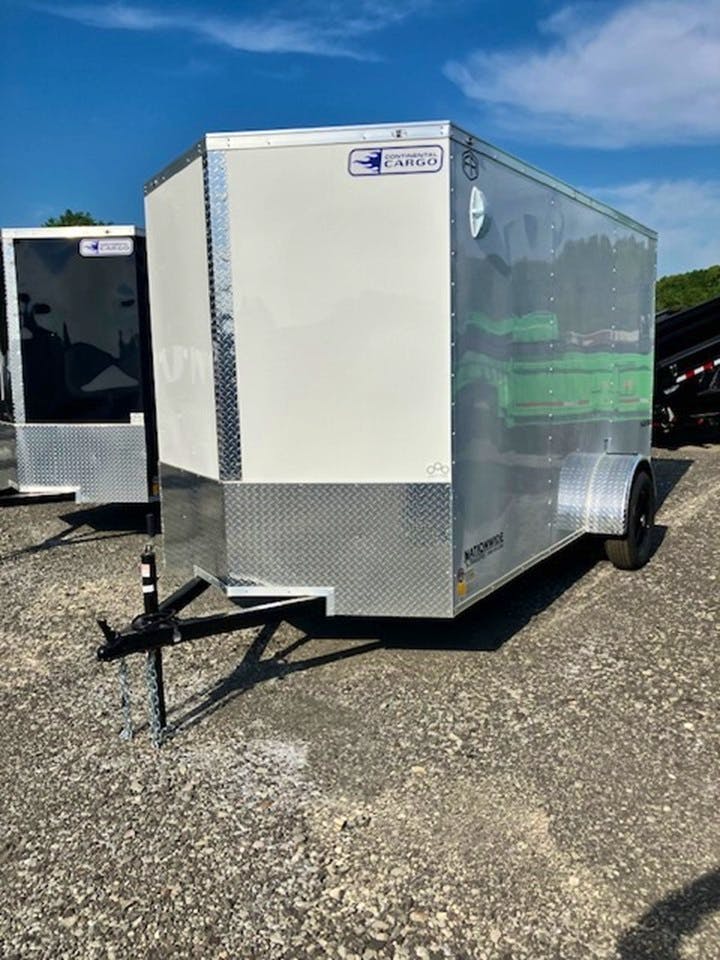 Continental Cargo 6'x12' Enclosed Cargo Trailer w/ Rear Ramp Door (V-Series) - Stock #90976 - Image 2 of 9