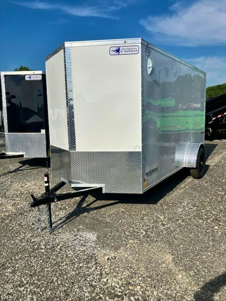 Continental Cargo V-Series 6' × 12' Enclosed Cargo Trailer