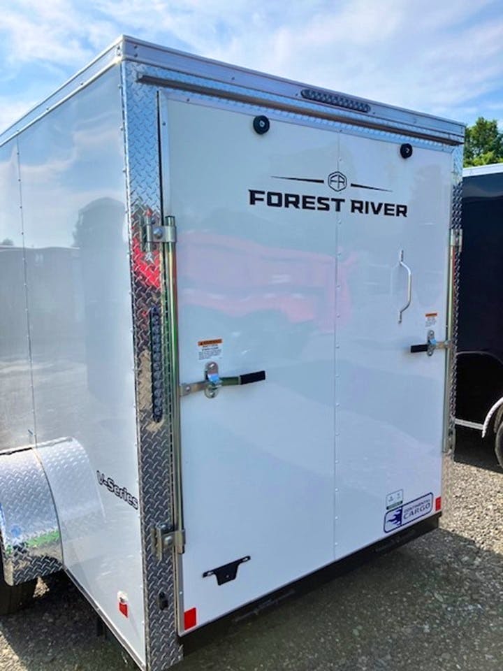 Continental Cargo 6'x12' Enclosed Cargo Trailer w/ Rear Ramp Door (V-Series) - Stock #90976 - Image 4 of 9