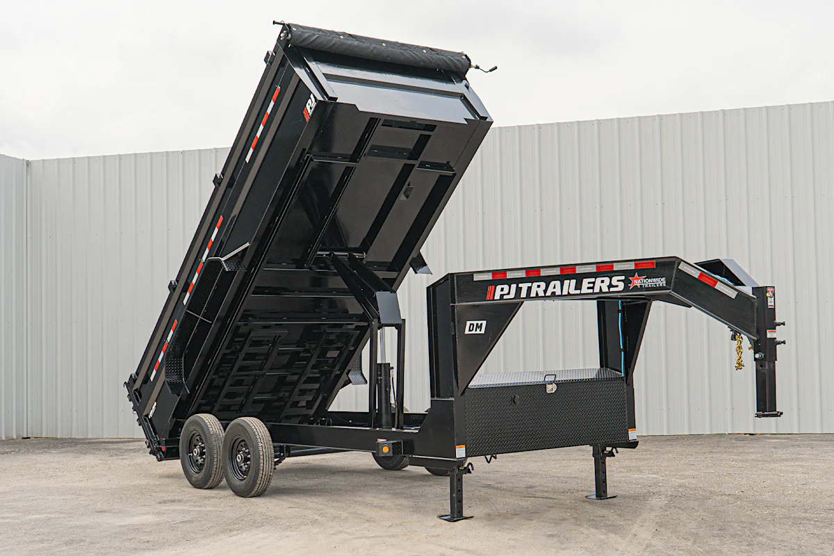 PJ Trailers 16'x83" Low Pro High Side Dump Trailer w/ 3' Sides (DM) - Stock #90996 - Image 4 of 28 PJ Trailers 16'x83" Low Pro High Side Dump Trailer w/ 3' Sides (DM) - Stock #90996 - Image 4 of 28