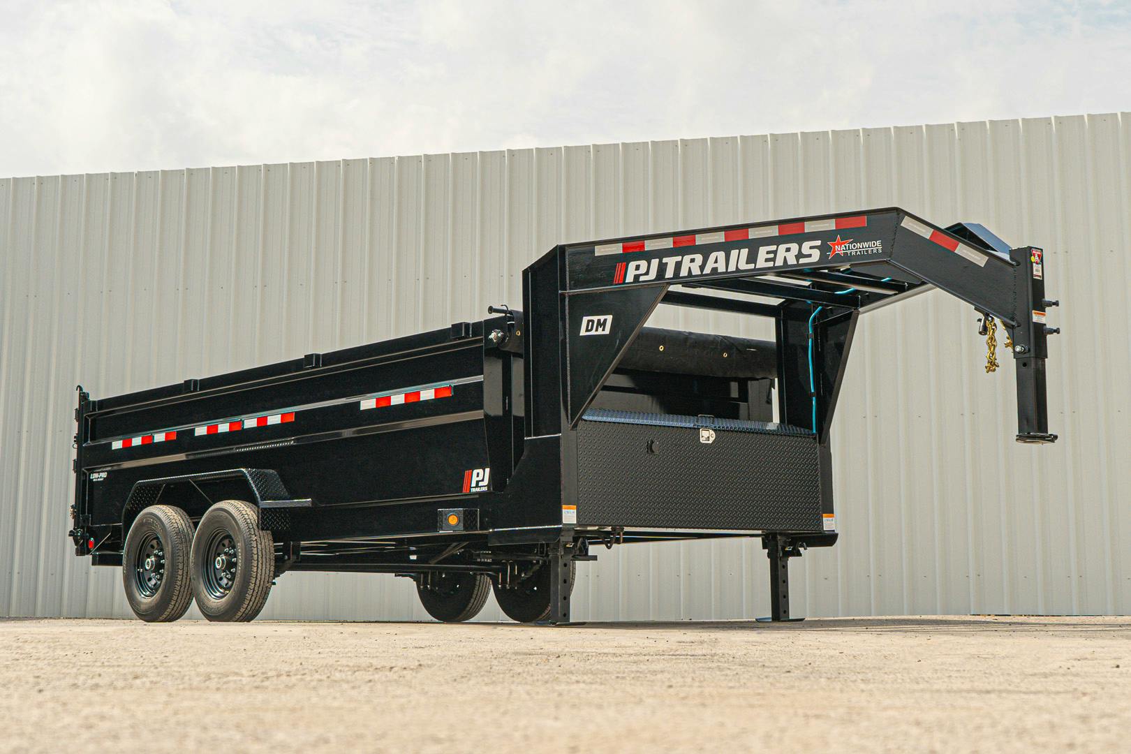 PJ Trailers 16'x83" Low Pro High Side Dump Trailer w/ 3' Sides (DM) - Stock #90996 - Image 7 of 28