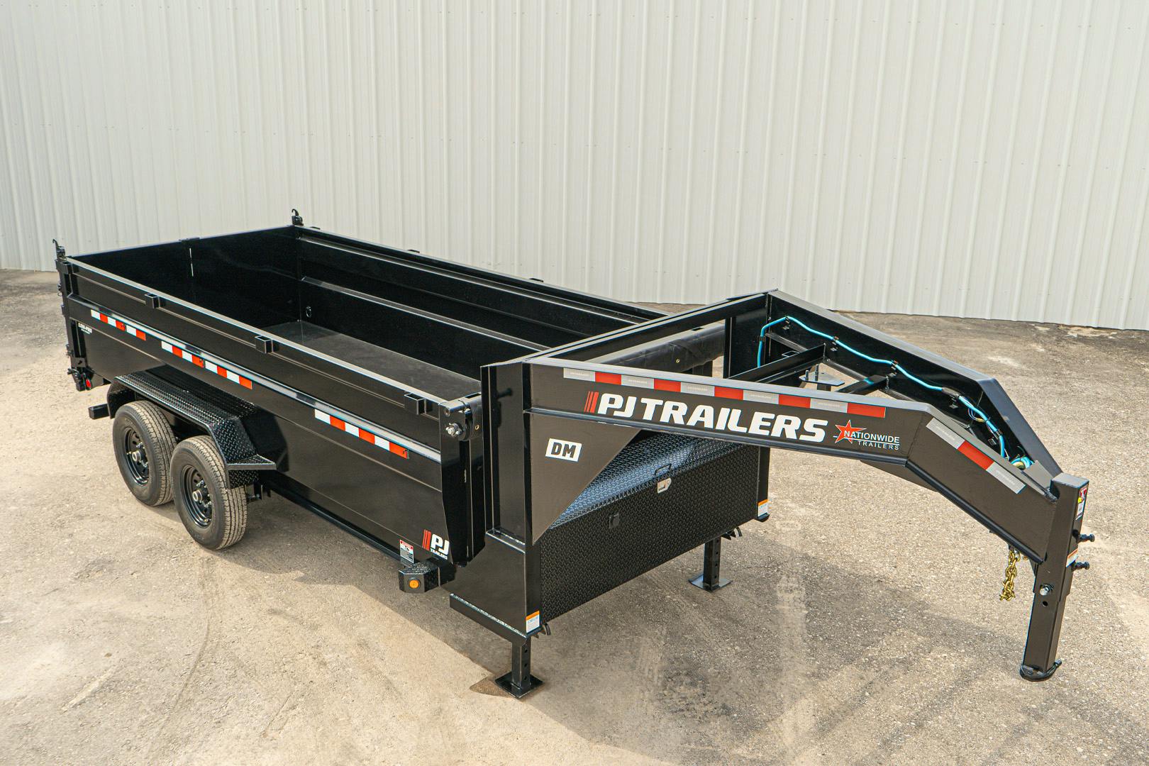 PJ Trailers 16'x83" Low Pro High Side Dump Trailer w/ 3' Sides (DM) - Stock #90996 - Image 8 of 28