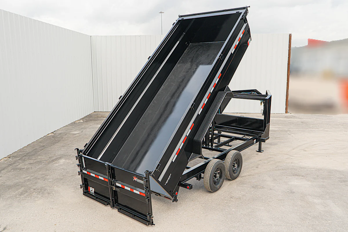 PJ Trailers 16'x83" Low Pro High Side Dump Trailer w/ 3' Sides (DM) - Stock #90996 - Image 26 of 28 PJ Trailers 16'x83" Low Pro High Side Dump Trailer w/ 3' Sides (DM) - Stock #90996 - Image 26 of 28