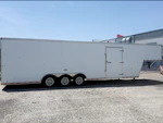 Cargo Mate USED 8.5'x34' Triple Axle Gooseneck Enclosed Cargo Trailer Stock #91022 - Thumbnail 4