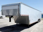 Cargo Mate USED 8.5'x34' Triple Axle Gooseneck Enclosed Cargo Trailer Stock #91022 - Thumbnail 1