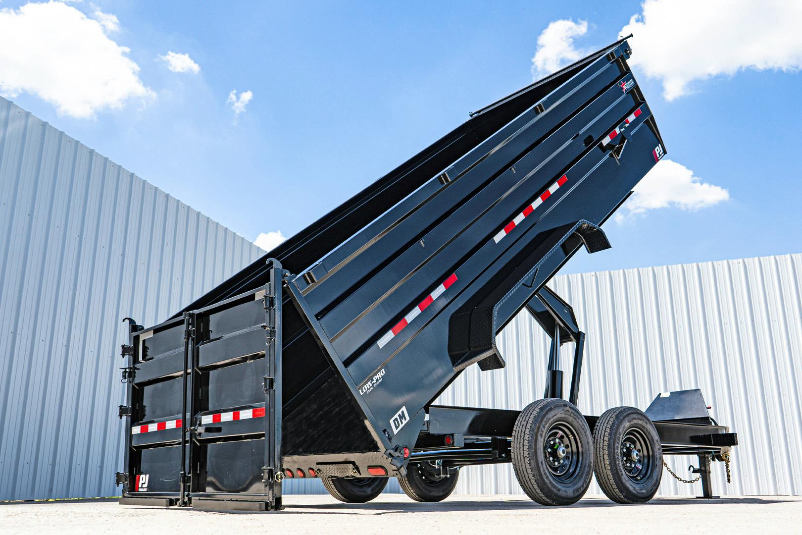 PJ Trailers 16'x83" Low Pro High Side Dump Trailer w/ 4' Sides (DM) - Stock #91032 - Image 22 of 30
