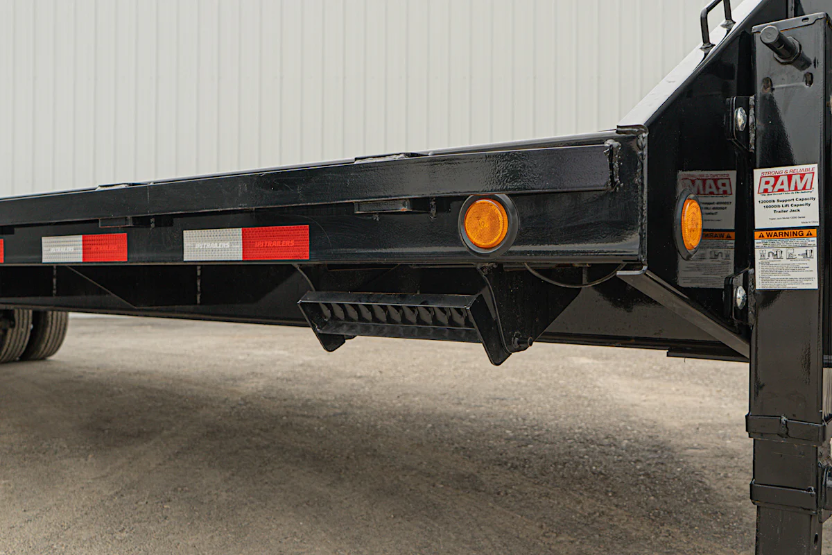 PJ Trailers 32'x102" Gooseneck Low Pro Flatbed Trailer w/ Duals (LD) - Stock #91041 - Image 17 of 28 PJ Trailers 32'x102" Gooseneck Low Pro Flatbed Trailer w/ Duals (LD) - Stock #91041 - Image 17 of 28