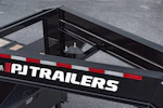 PJ Trailers 26'x102" Gooseneck Deckover Power Tilt Trailer (T8) Stock #91046 - Thumbnail 6