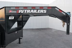 PJ Trailers 26'x102" Gooseneck Deckover Power Tilt Trailer (T8) Stock #91046 - Thumbnail 7